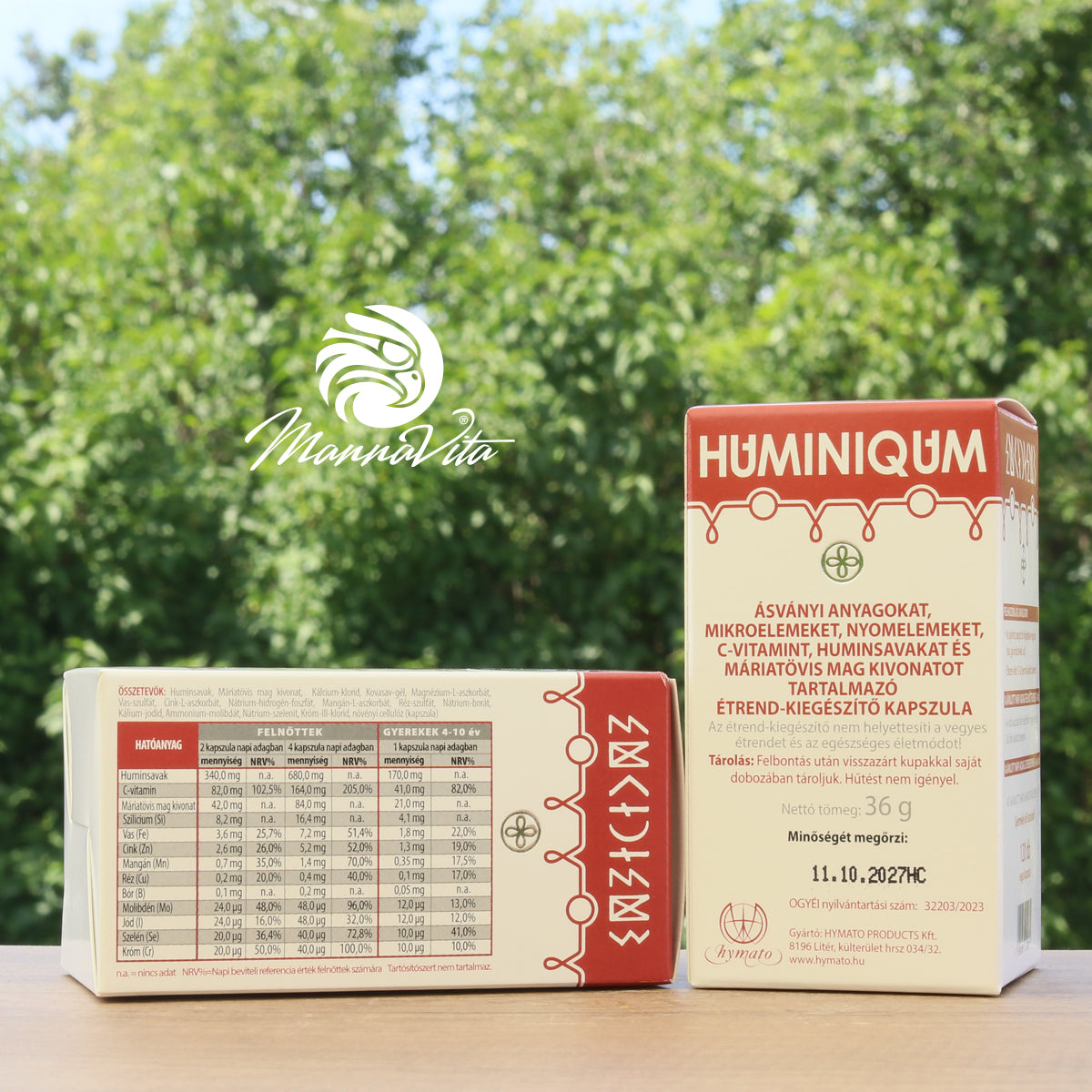 Cápsulas Huminiqum • 120 uds.