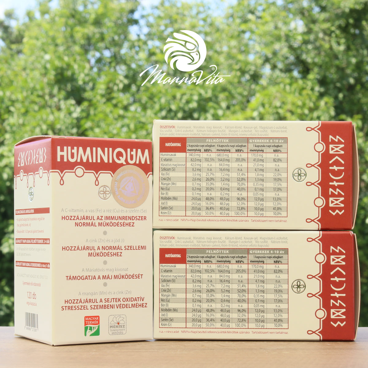 Cápsulas Huminiqum • 120 uds.