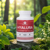 Hyalura • Cápsulas de 600 mg de ácido Hialurónico + Colágeno • 60 uds.