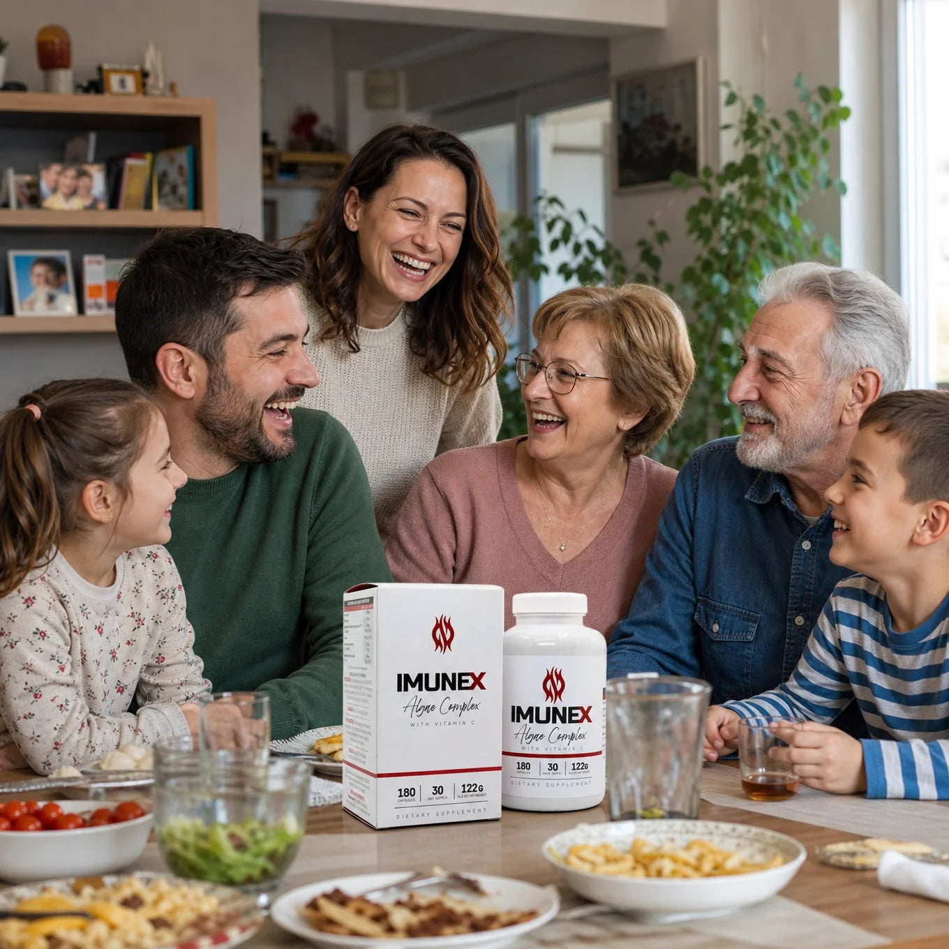 IMUNEX complejo de algas • con 5 algas • 180 cápsulas