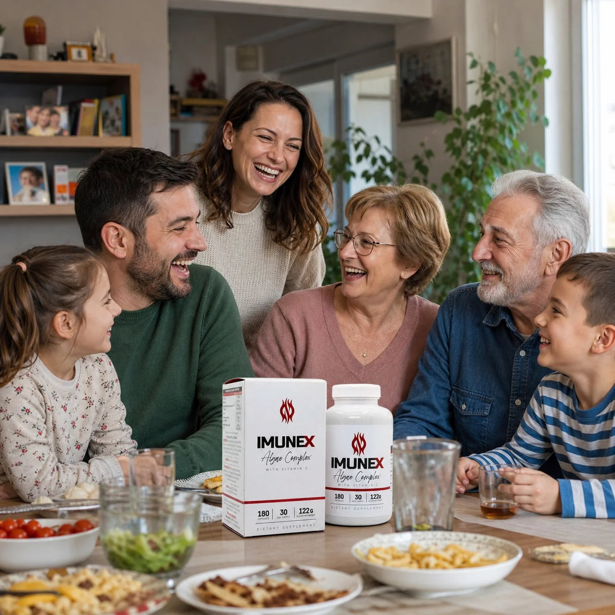 IMUNEX complejo de algas • con 5 algas • 180 cápsulas