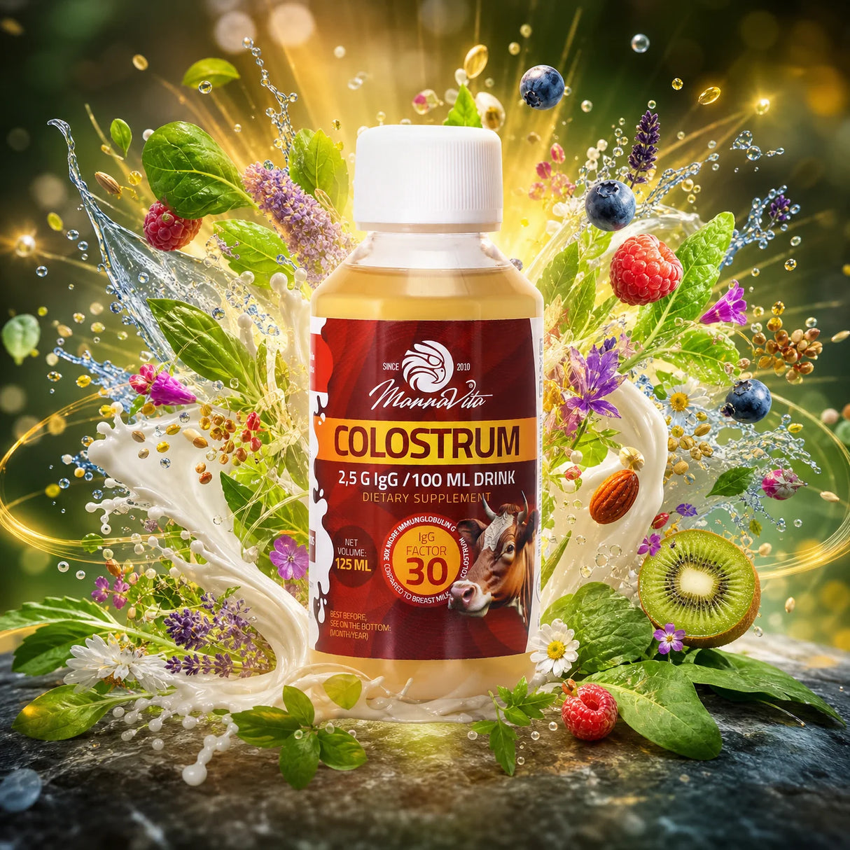 Mannavita Calostro líquido • 120 ml