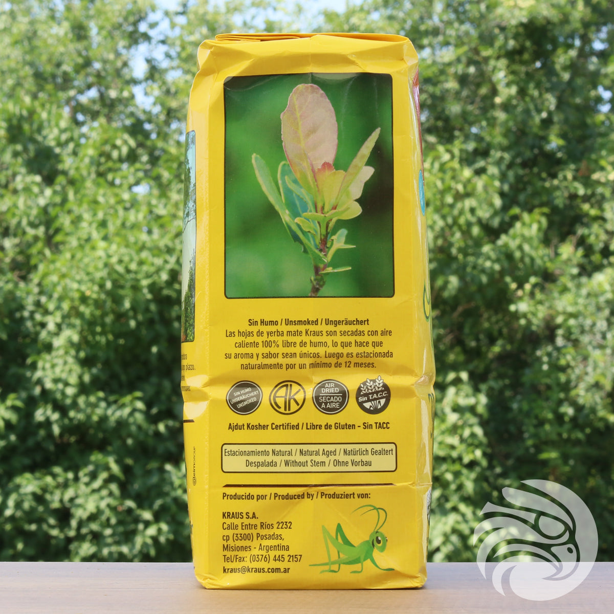 Kraus yerba mate • Gaucho, Sin palo - Sin tallos • 500 g