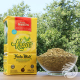 Kraus yerba mate • Gaucho, Sin palo - Sin tallos • 500 g