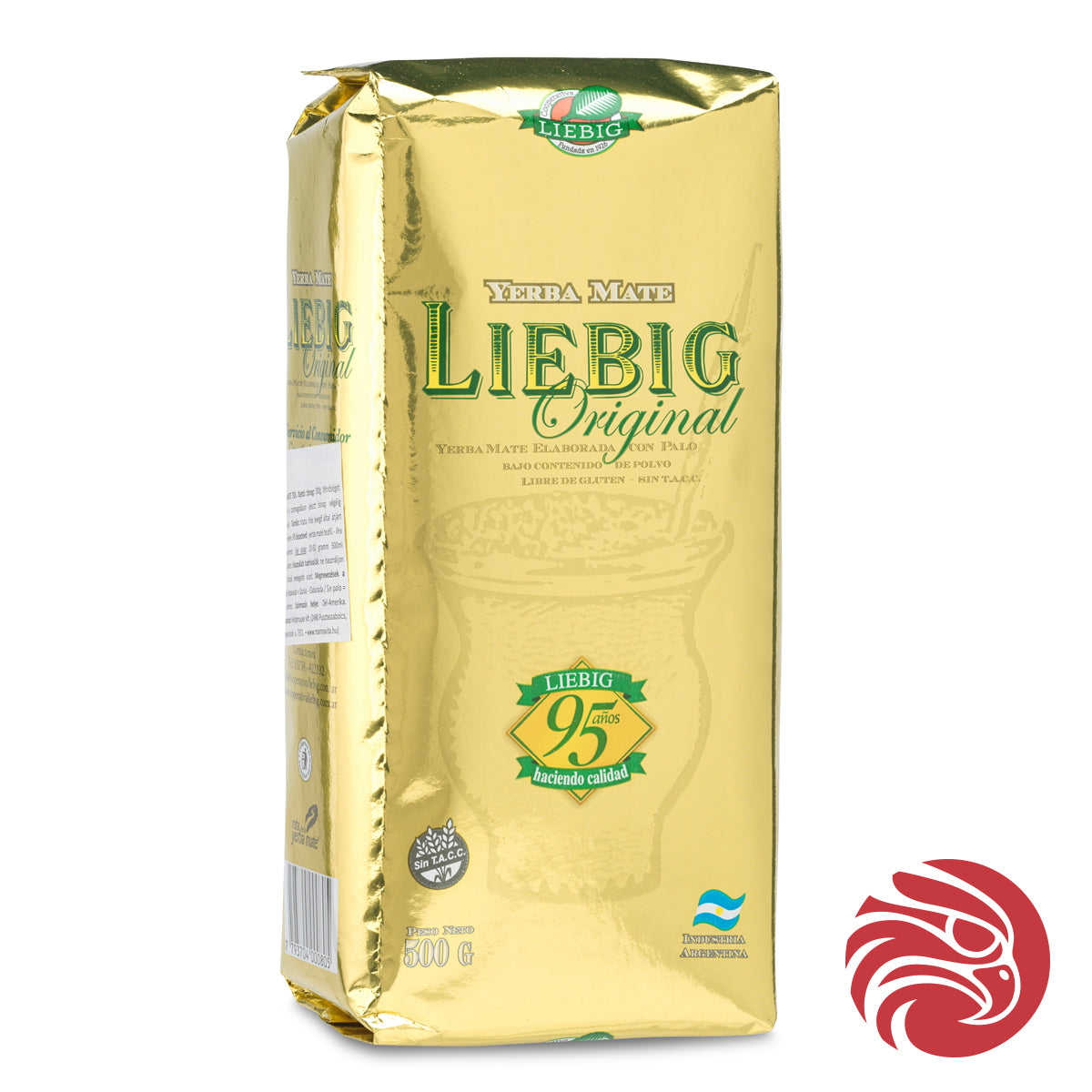 Té de yerba mate Liebig Original • Elaborada con palo • 500 g