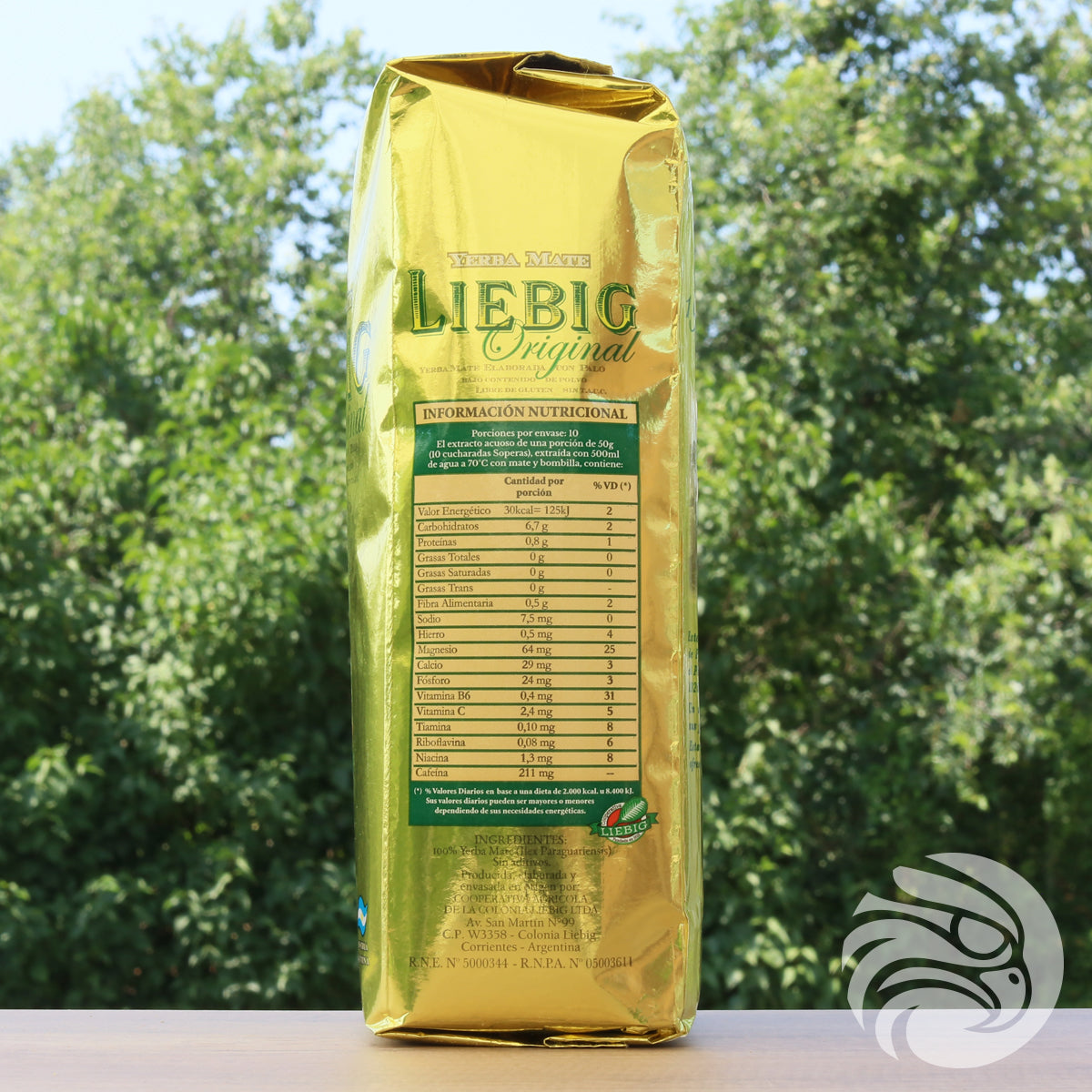 Té de yerba mate Liebig Original • Elaborada con palo • 500 g