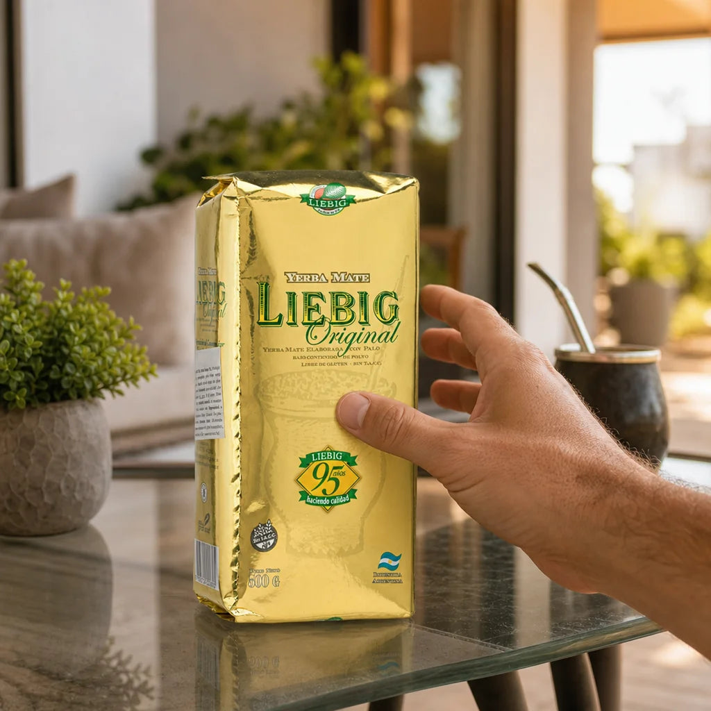 Té de yerba mate Liebig Original • Elaborada con palo • 500 g