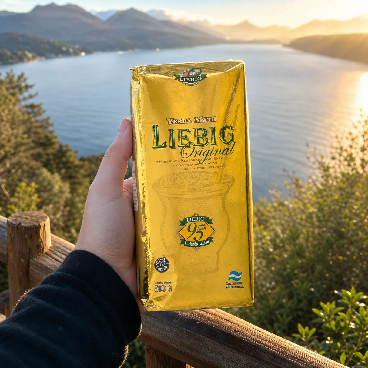 Té de yerba mate Liebig Original • Elaborada con palo • 500 g