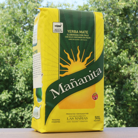 Té de yerba mate Mañanita • Elaborada con palo • 500 g
