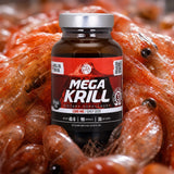 MegaKRILL 1500 mg aceite de krill + aceite de pescado • 90 cápsulas
