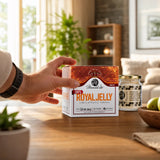 Polvo de Jalea Real Concentrada, con 6% de contenido de 10-HDA • 60g