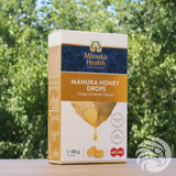 Pastillas de miel de Manuka con jengibre y limón naturales • 15 unidades.