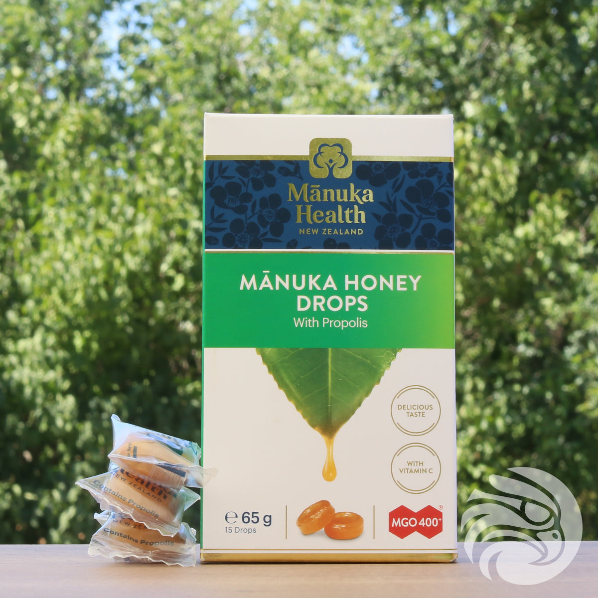 Pastillas de miel de Manuka con propóleo • 15 unidades