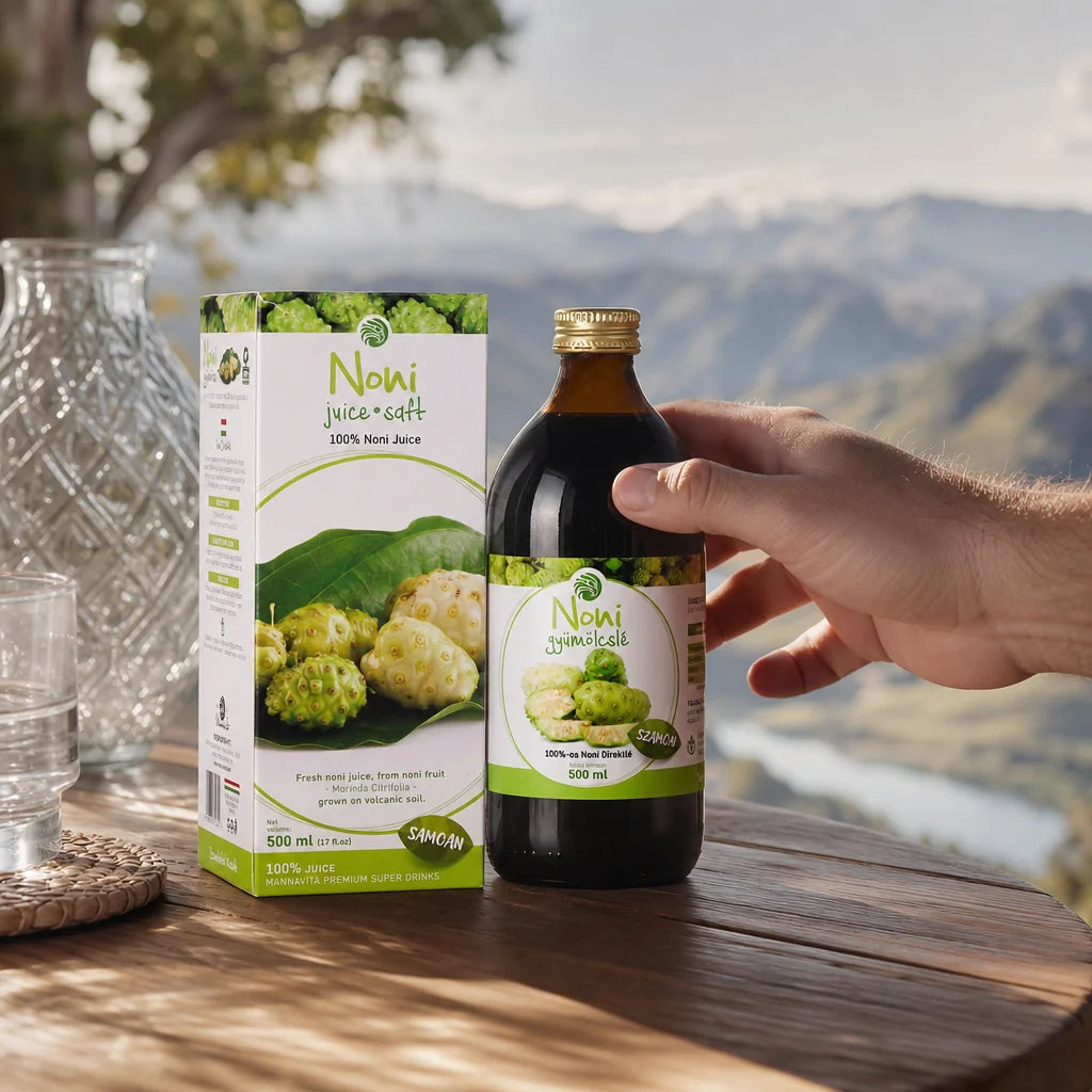 Mannavita Noni 100% jugo puro prensado • 500 ml