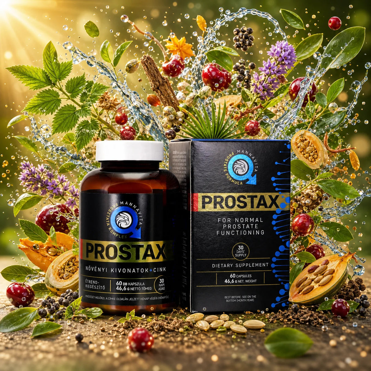 PROSTAX complejo prostático • 60 cápsulas