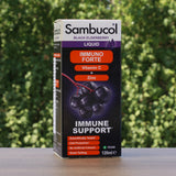 Jarabe de saúco negro Sambucol, Immuno Forte • 120 ml