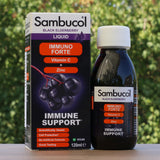 Jarabe de saúco negro Sambucol, Immuno Forte • 120 ml