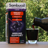 Jarabe de saúco negro Sambucol, Immuno Forte • 120 ml