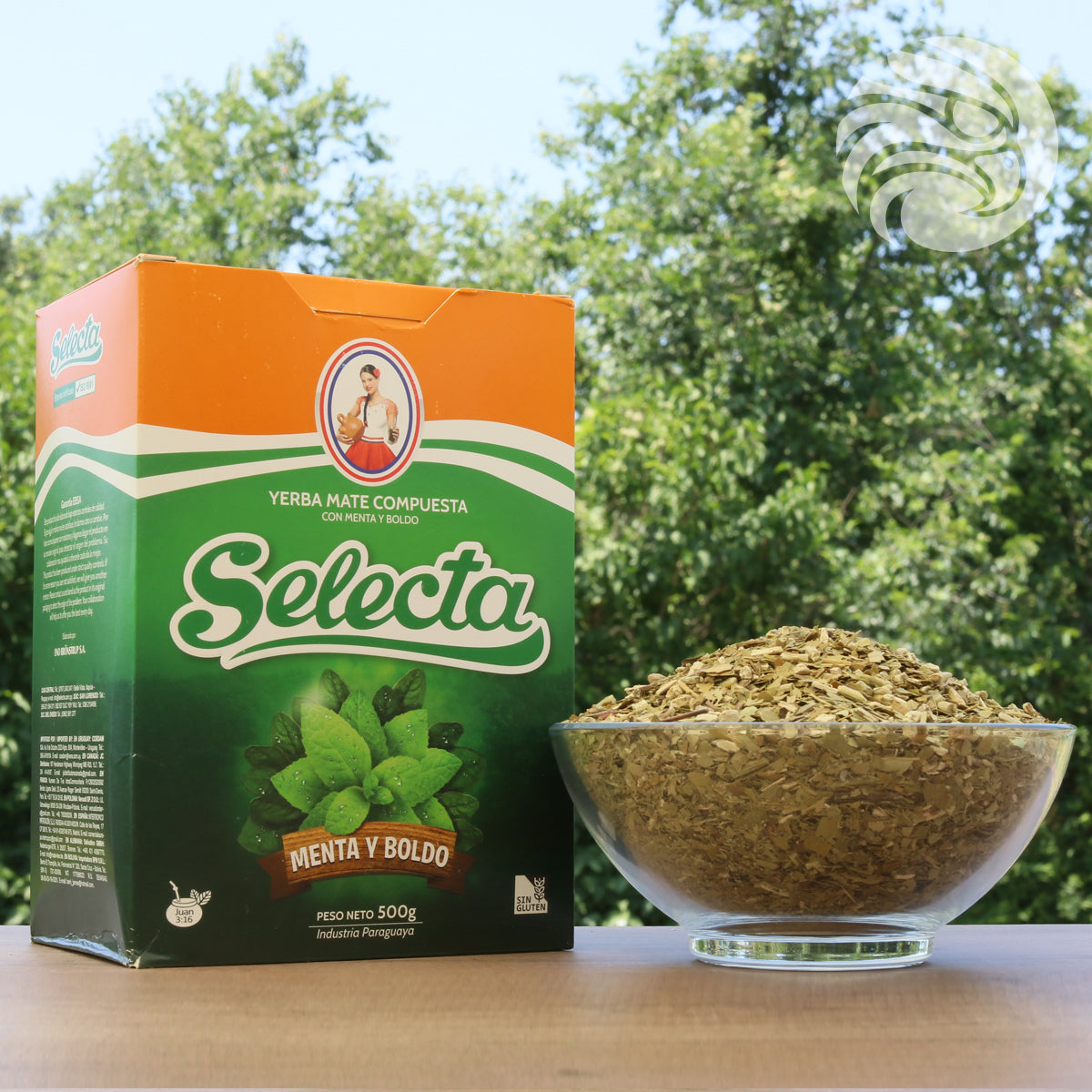 Té de yerba mate Selecta • Boldo + menta • 500 g