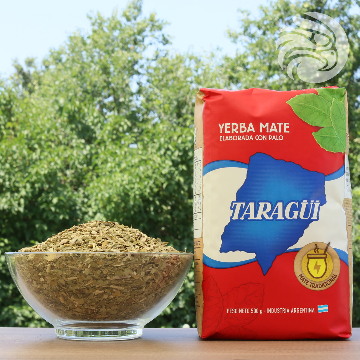 Yerba mate Taragüi • Elaborada con palo • 500 g