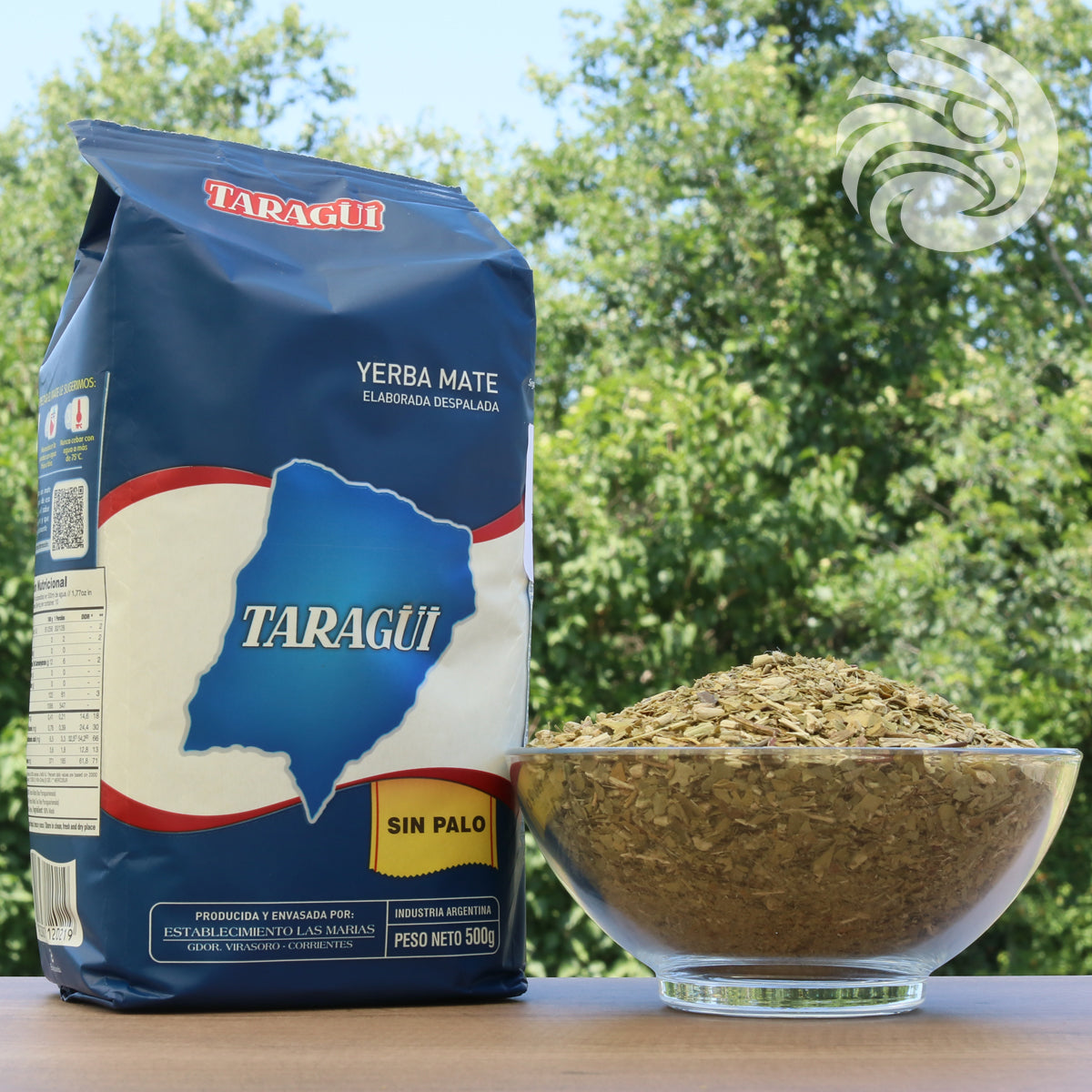Yerba mate Taragüi • Hoja pura - Sin palo • 500 g