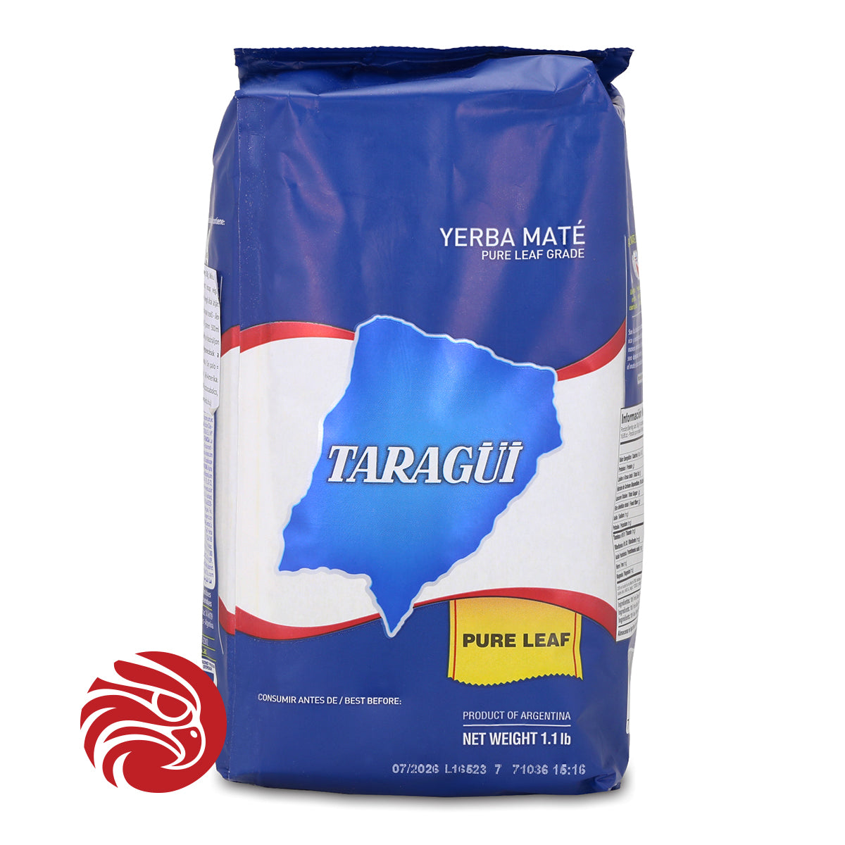 Yerba mate Taragüi • Hoja pura - Sin palo • 500 g