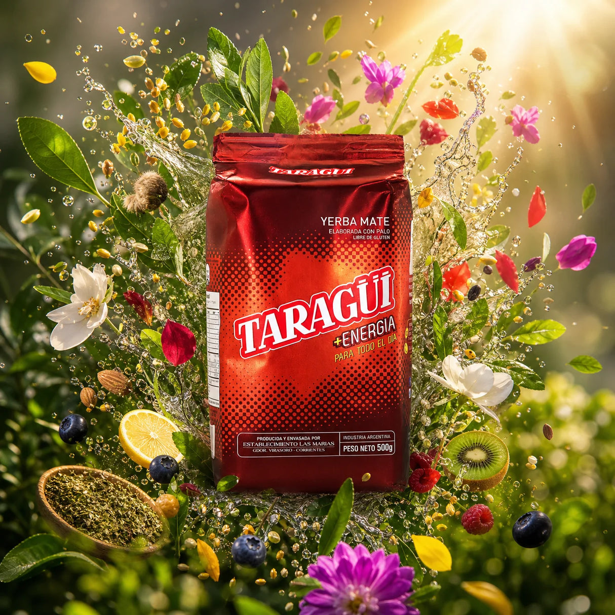 Yerba mate Taragüi • ENERGÍA • 500 g