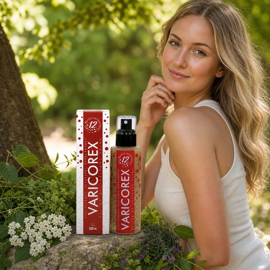 VARICOREX Spray curativo para alivio, de Venas Varicosas • 100ml