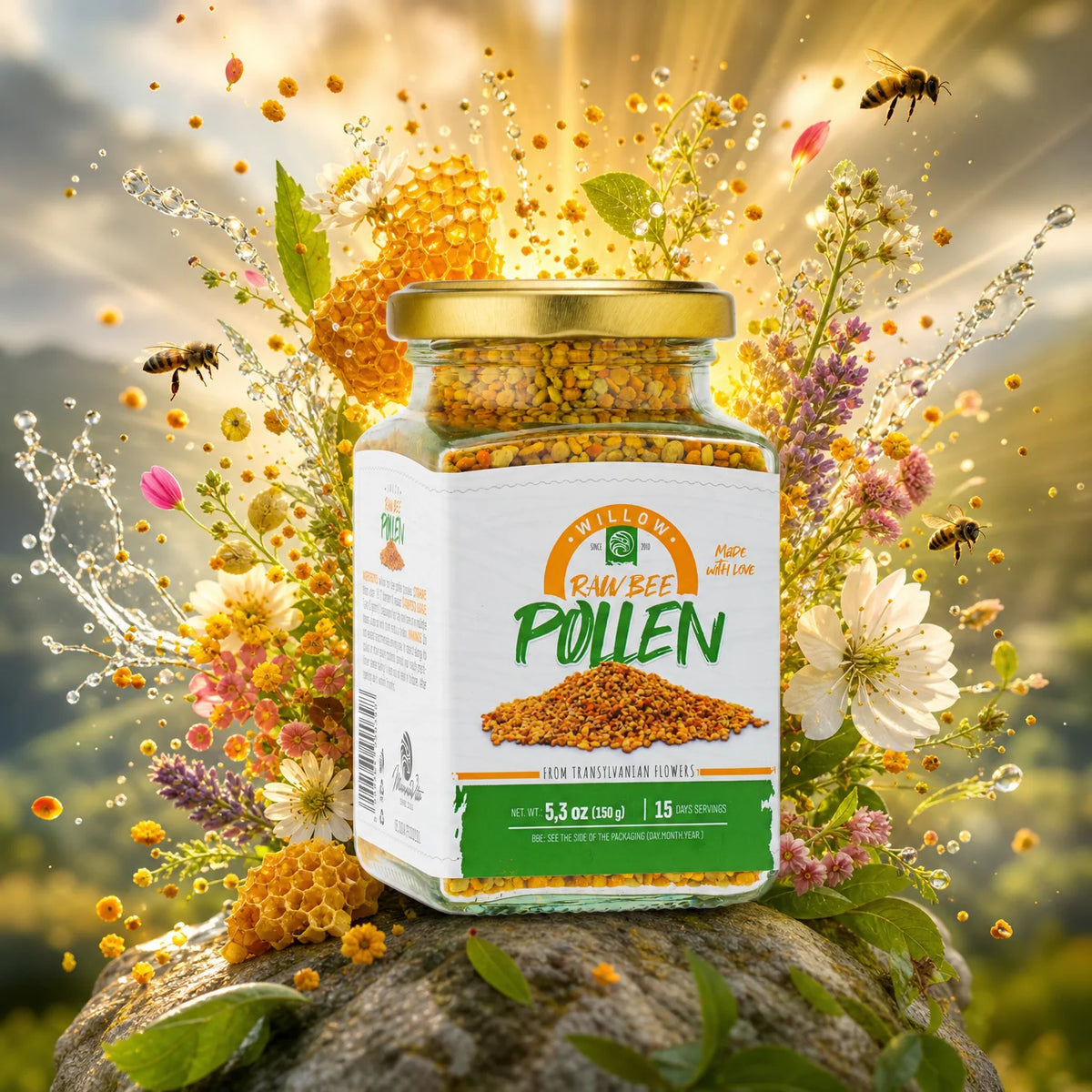Mannavita polen de abeja, de Sauce crudo • 150g