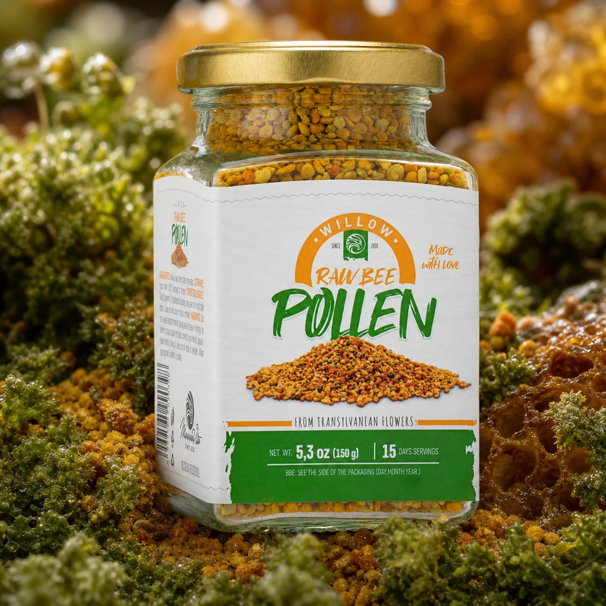 Mannavita polen de abeja, de Sauce crudo • 150g